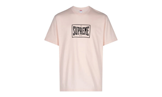 Supreme Warmup Tee Pale Pink