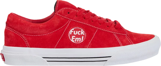 Supreme X Vans Sid Fuck Em Red