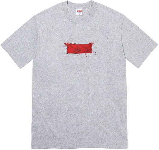 Supreme Ralph Steadman Box Logo Tee Grey